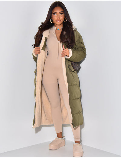 Rihanna | Women's Reversible Winter Jacket Wind-Resistant 9