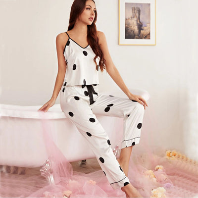 Sabrina | Pajama Set With Polka Dots 0