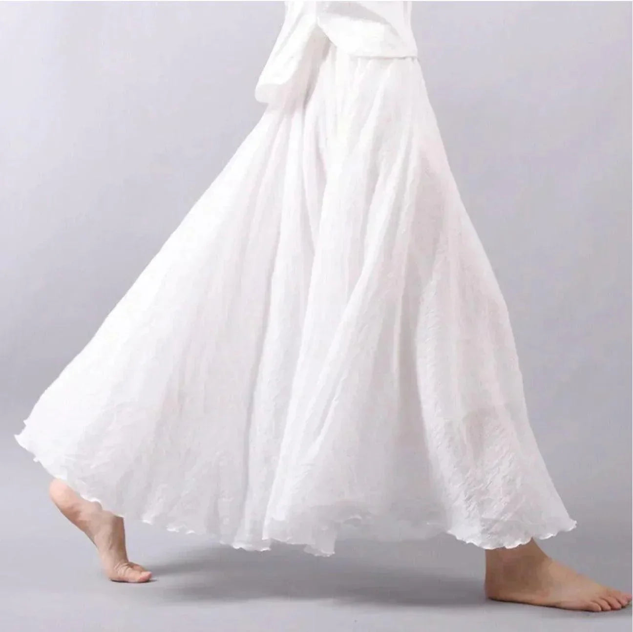 Women's Maxi Skirt Lightweight Elegant Design-1