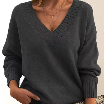 Skye | Women's V-Neck Knit Sweater 6