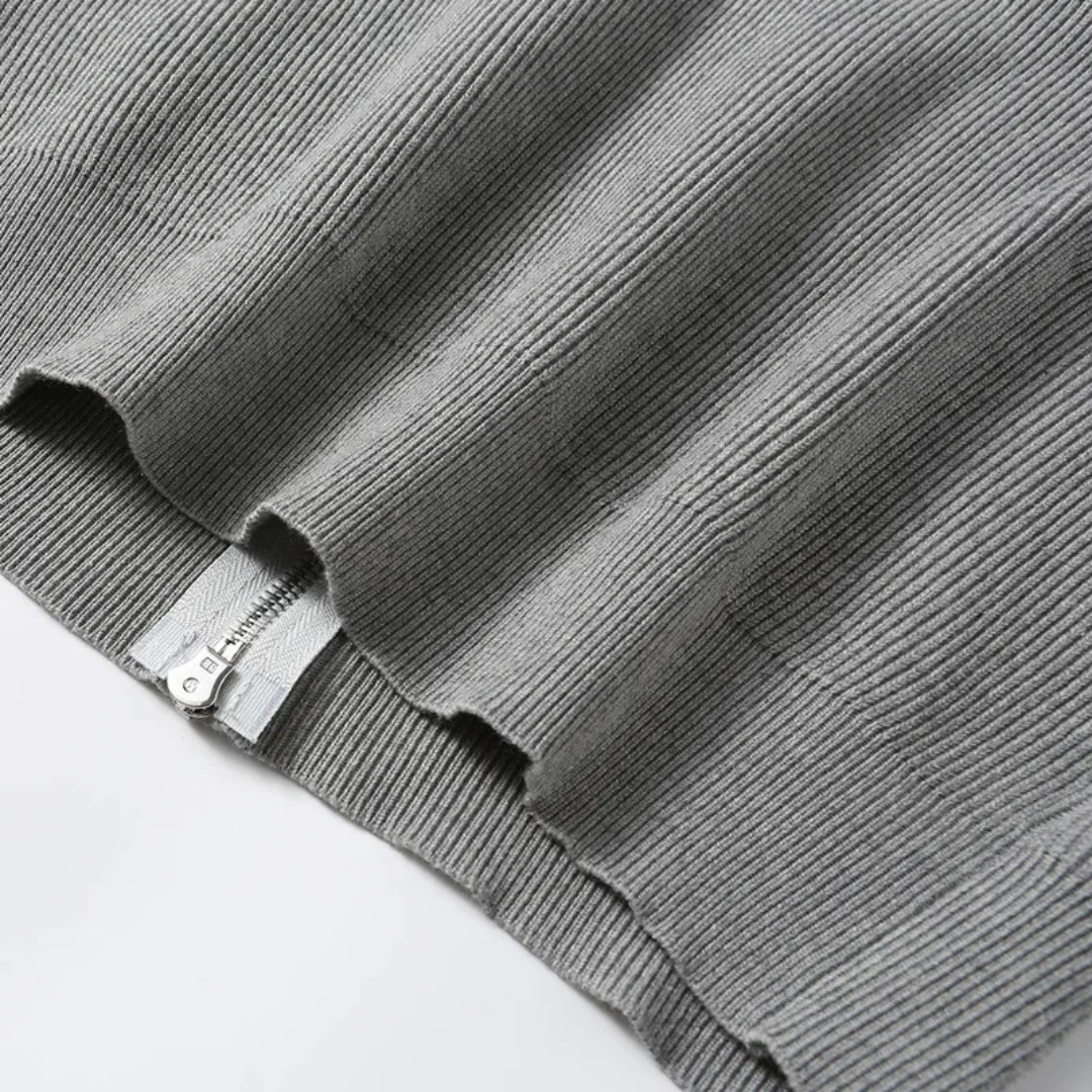 Sophia | Men's Full Zip Sweater Natural Fiber Blend 2