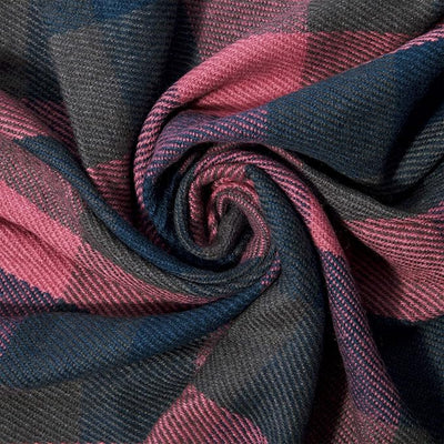 Sophia | Oversized Check Scarf in Soft Fabric 6