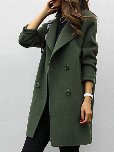 Sophia | Women's Double-Breasted Trench Coat 0
