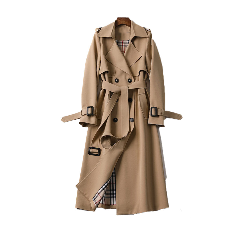Sophia | Women's Double Button Trench Coat 0
