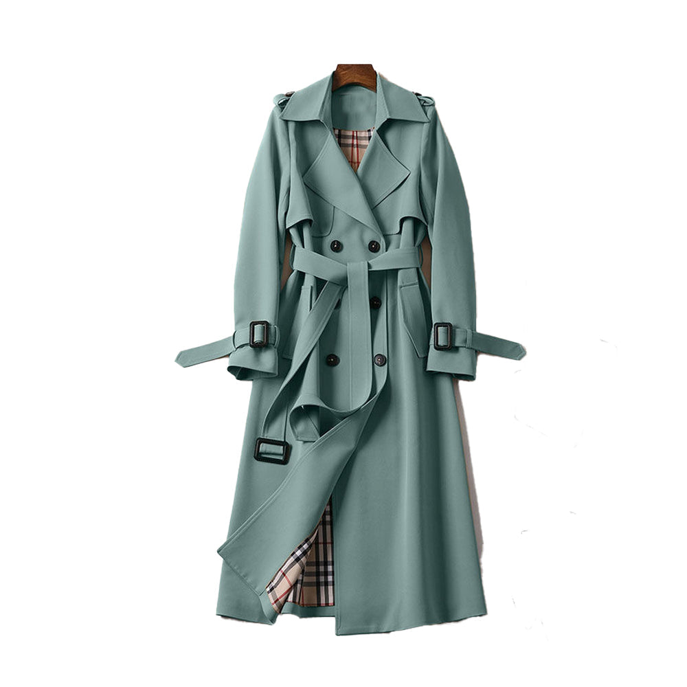 Sophia | Women's Double Button Trench Coat 11