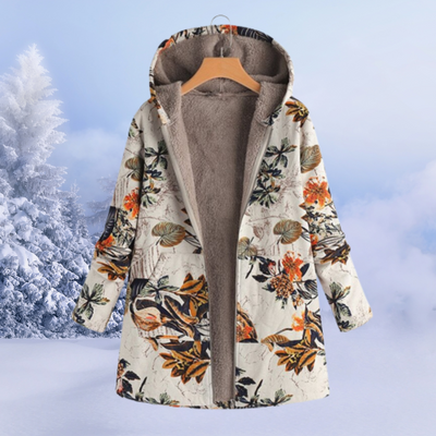 Sophia | Women's Floral Pattern Winter Coat 6