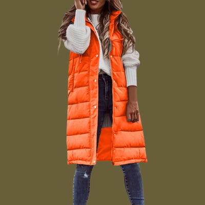 Sophia | Women’s Hooded Quilted Vest 8