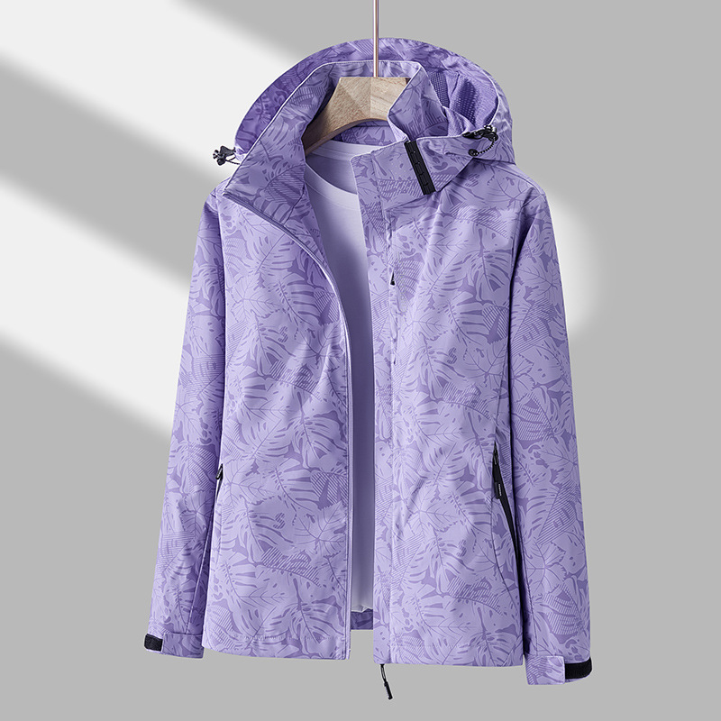 Sophia | Women's Hooded Waterproof Jacket With Zip 4