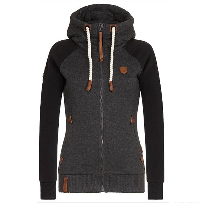 Sophia | Women's Hoodie Zip Up with Long Sleeves and Adjustable Hood 0