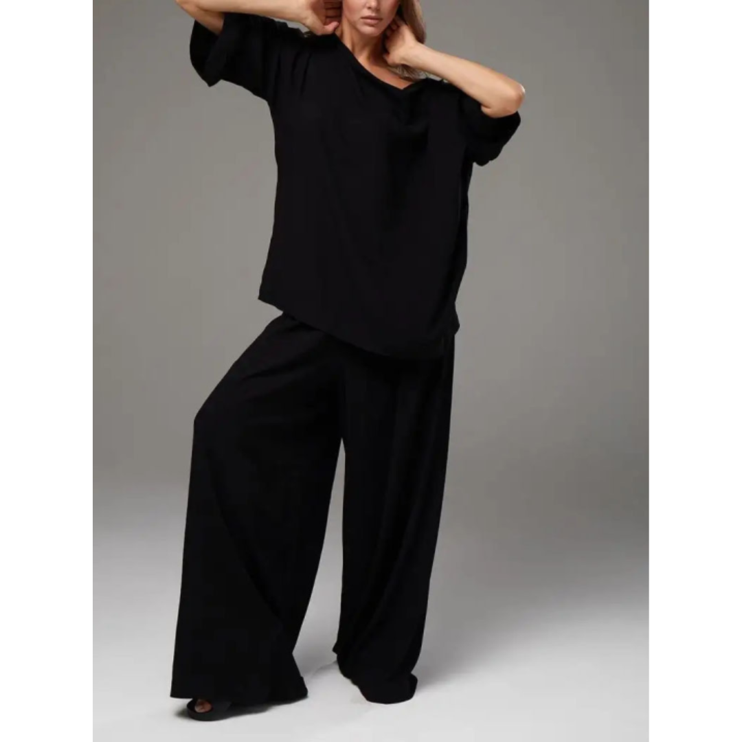 Sophia | Women's Long Sleeve Top and Trousers Set 0