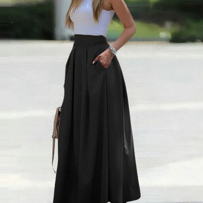 Sophia | Women's Maxi Skirt With Pleats 1