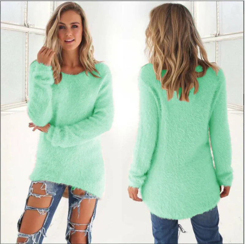 Sophia | Women's Oversized Long Winter Sweater 10
