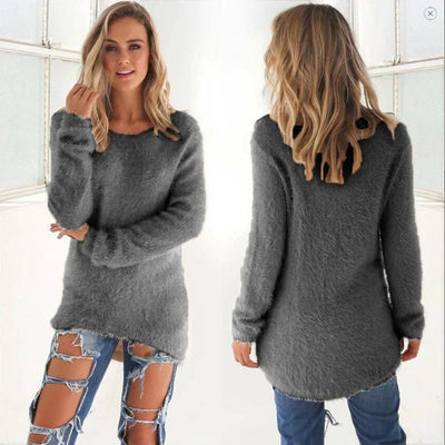 Sophia | Women's Oversized Long Winter Sweater 9