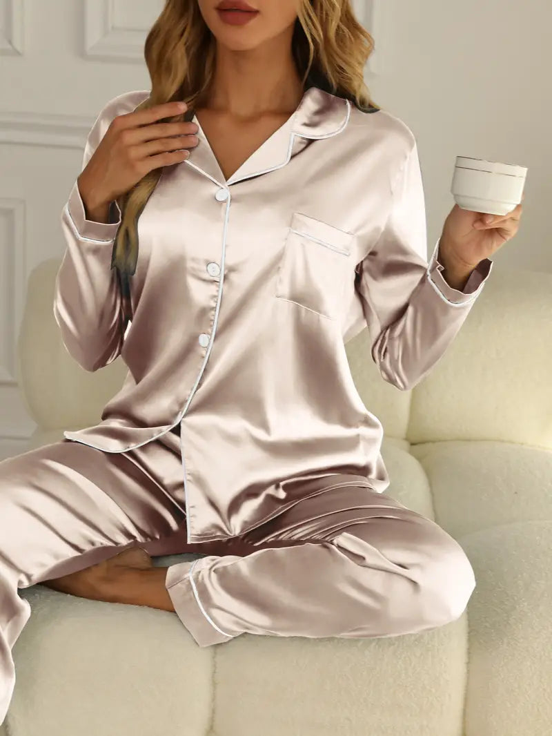 Sophia | Women's Pajama Set Soft Fabric Relaxed Fit 4