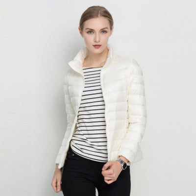 Sophia | Women's Quilted Jacket With Front Zipper 1