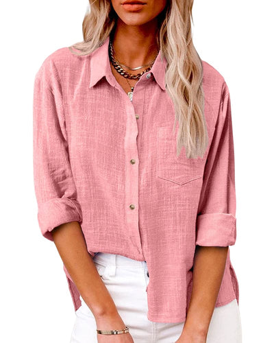 Sophia | Women's Relaxed Fit Shirt in Lightweight Fabric 3