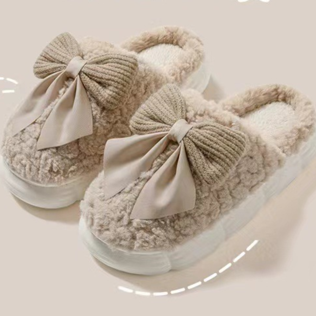 Sophia | Women's Slippers With Bow Detail 3