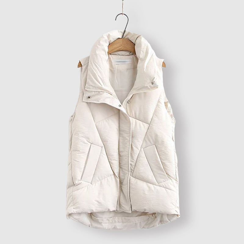 Sophia | Women's Snowflake Lined Vest 2