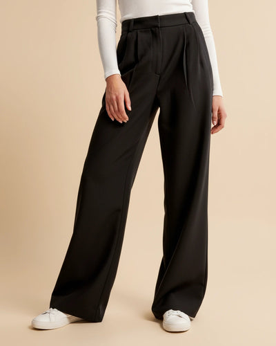 Sophia | Women's Trousers High Waist Pleated Tailored Fit 6