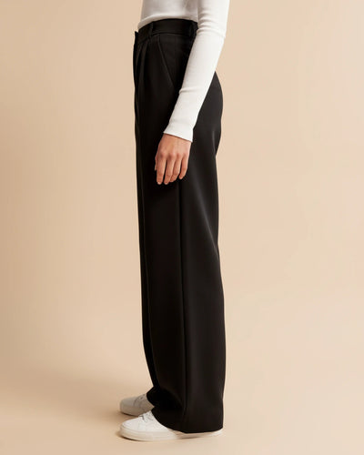 Sophia | Women's Trousers High Waist Pleated Tailored Fit 7