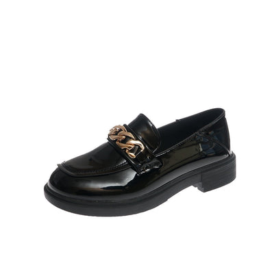 Sophie | Women's Black Patent Leather Loafers 0