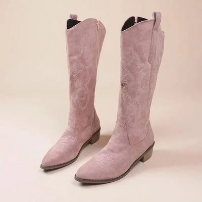 Sophie | Women's Cowboy Boots With Intricate Stitching 0