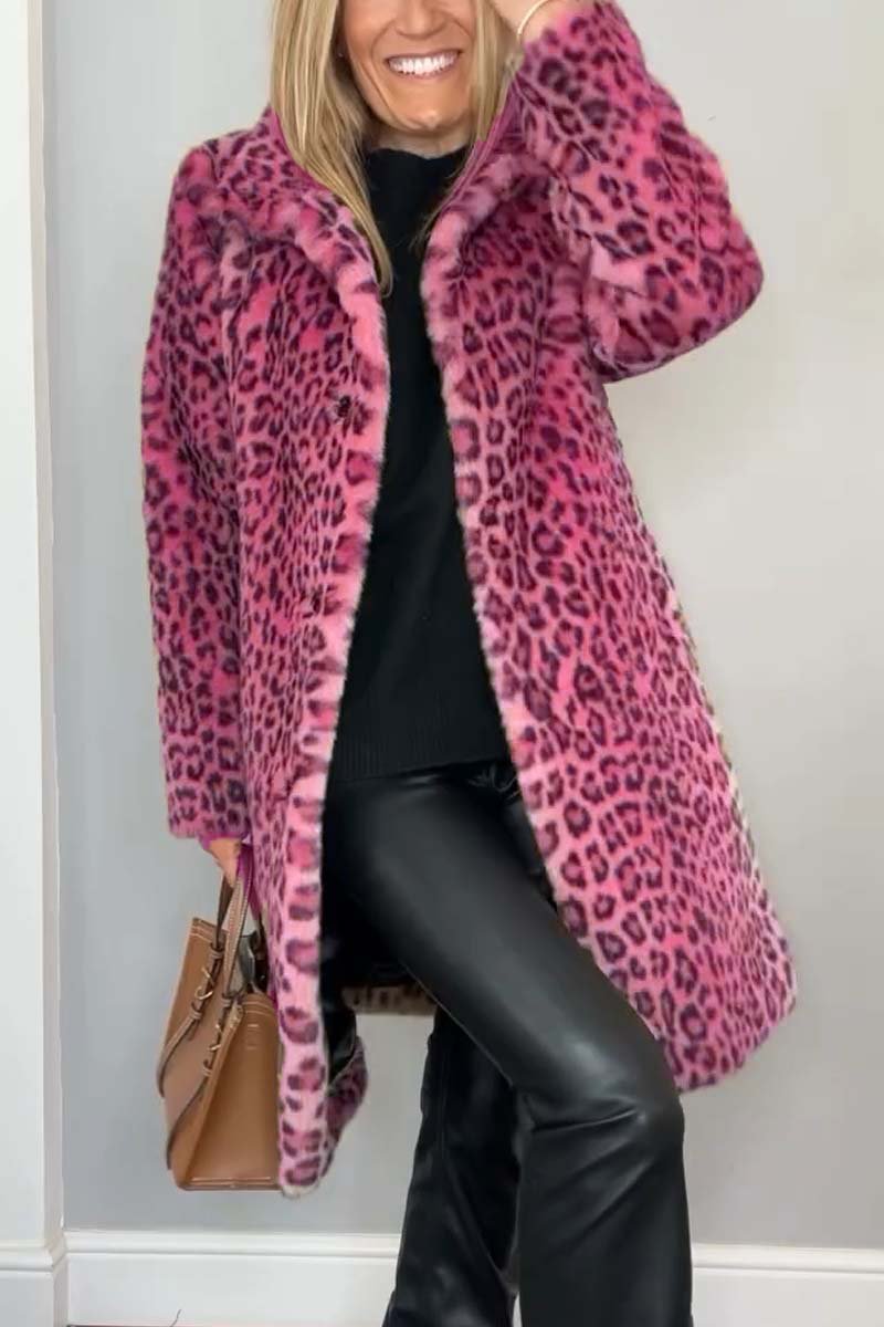 Sophie | Women's Leopard Print Tailored Coat 6