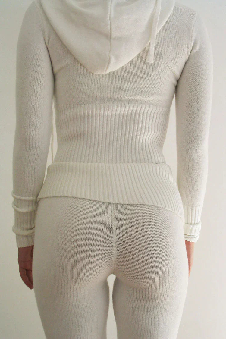 Sophie | Women's Loungewear Set with Zip-Up Cardigan and High-Waisted Pants 3