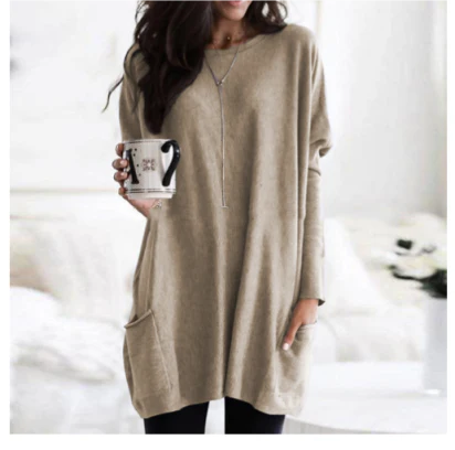 Sophie | Women's Oversized Long Sleeve Sweater 10