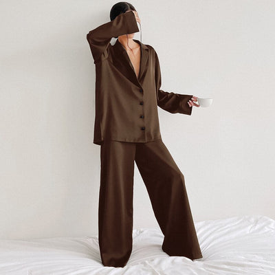 Sophie | Women's Pajama Set with Matching Top and Trousers in Soft Fabric 9