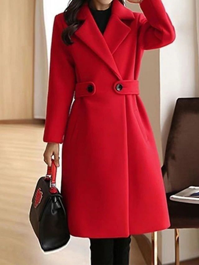 Sophie | Women's Slim-Fit Winter Coat with Belt Detail 6
