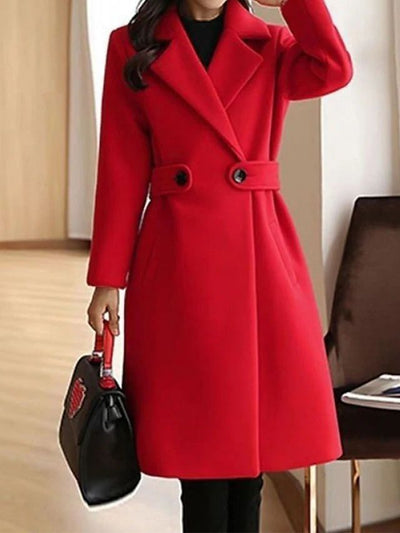 Sophie | Women's Slim-Fit Winter Coat with Belt Detail 6