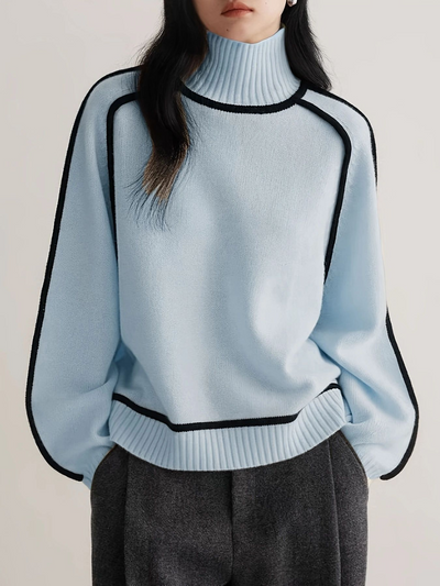 Sophie | Women's Soft-Blend Sweater with Hidden Collar 8