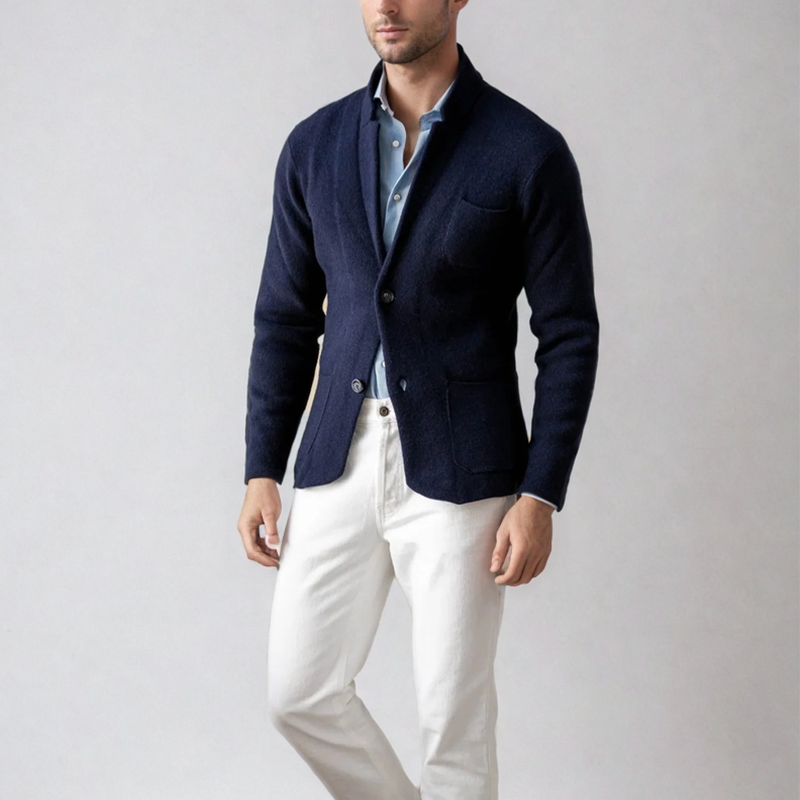 William | Men’s Blazer With Single Pocket 1