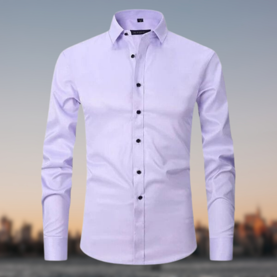 William | Men’s Dress Shirt Button-Front Slim Fit 6