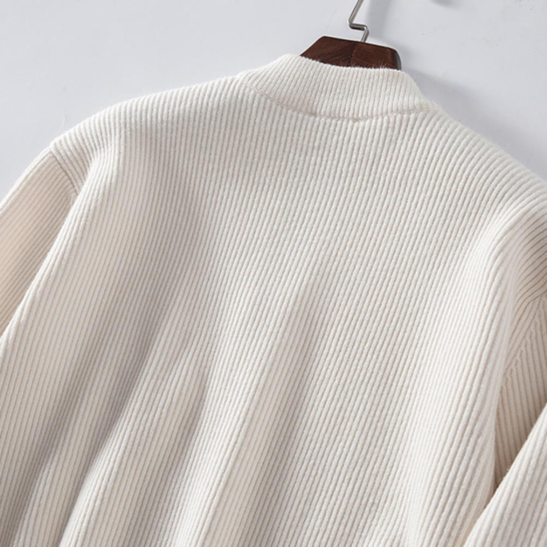 William | Men’s Full Zip Sweater With Zipper 4