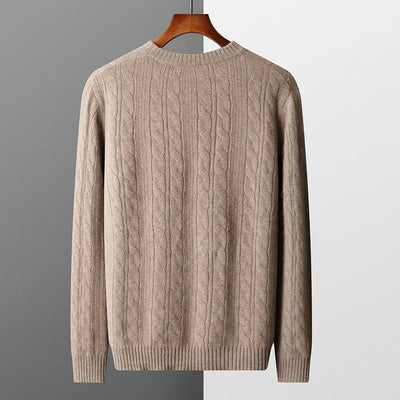 William | Men’s Polo Sweater Smooth Texture With Collar 3
