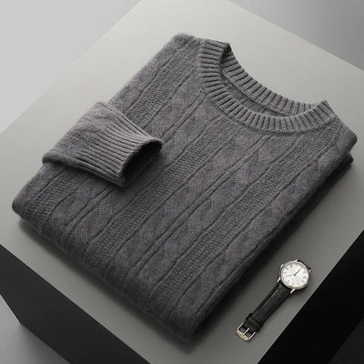 William | Men’s Polo Sweater Smooth Texture With Collar 7