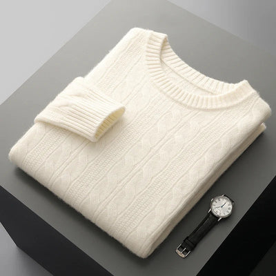 William | Men’s Polo Sweater Smooth Texture With Collar 8