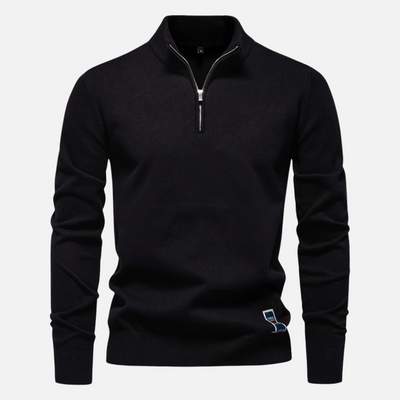 William | Men’s Sweater Quarter Zip Smooth 6