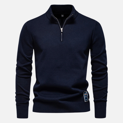 William | Men’s Sweater Quarter Zip Smooth 7