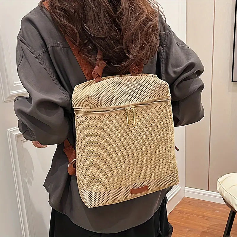 Women’s Backpack Woven Design 0