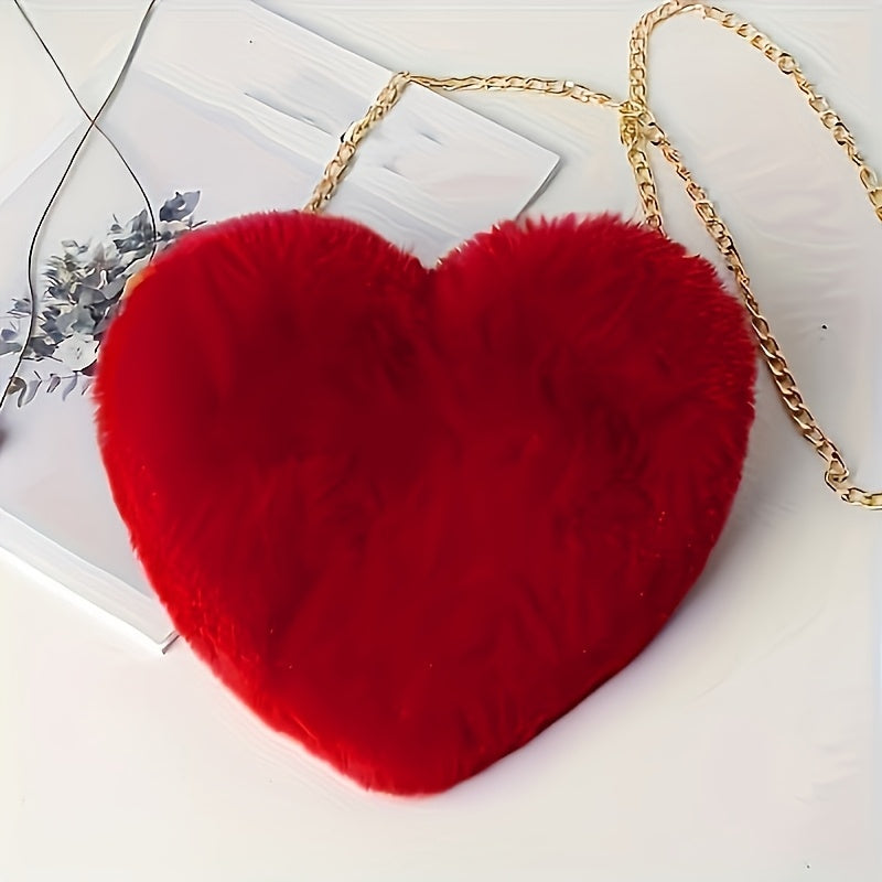 Women’s Bag Heart-Shaped Zipper 0