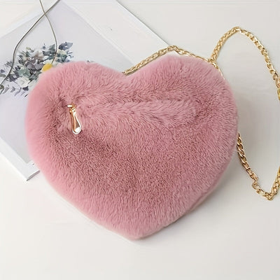 Women’s Bag Heart-Shaped Zipper 2