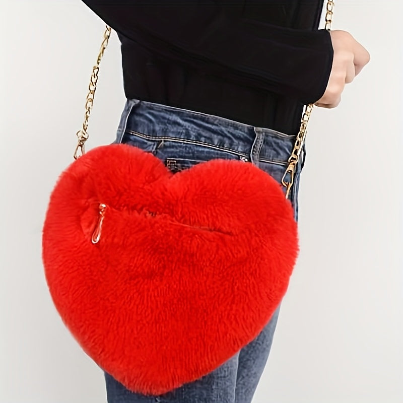 Women’s Bag Heart-Shaped Zipper 4