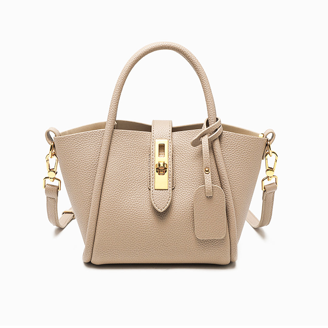 Women’s Bucket Bag Gold Clasp 9