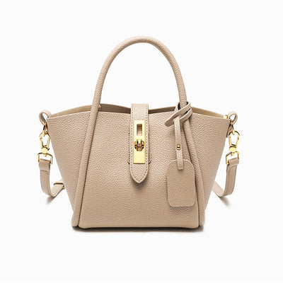 Women’s Bucket Bag Gold Clasp 9