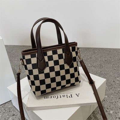 Women’s Shoulder Bag Houndstooth Pattern 2