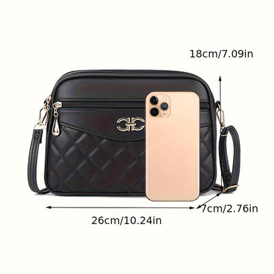 Women’s Shoulder Bag Zipper Closure 4